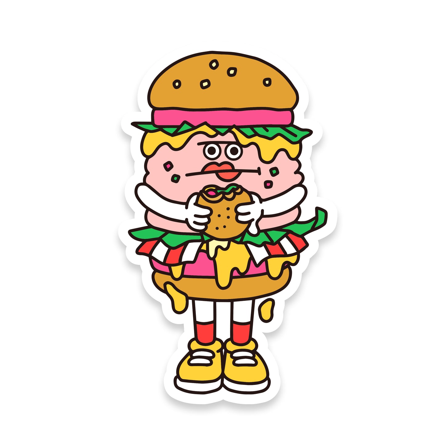 ステッカー「I'm delicious #2」(非耐水)