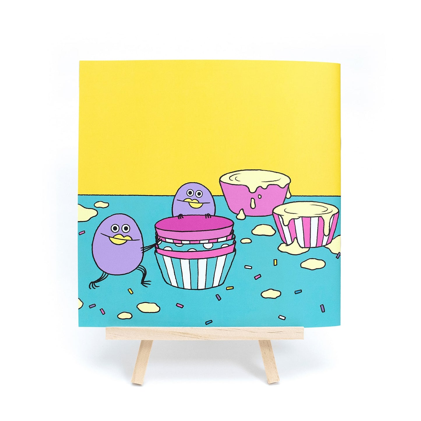 絵本「かっぷけーきができるまで」