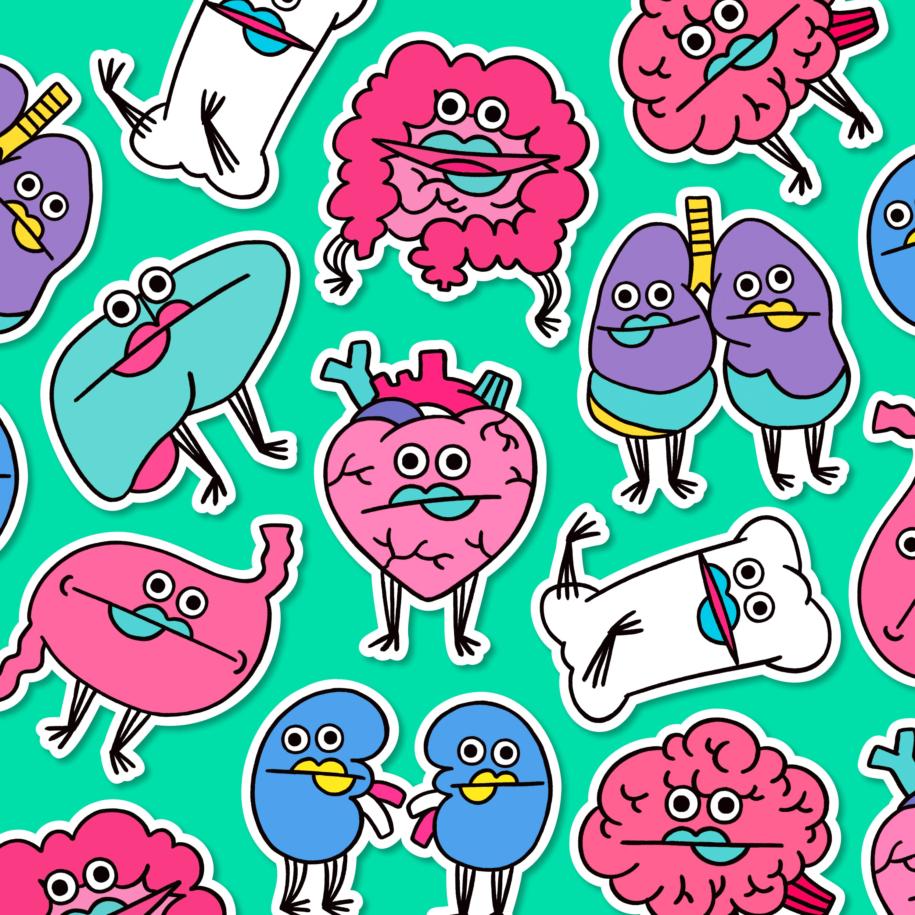 ステッカー「ZOUKINOSUKE」（全8種）※非耐水 – KAMENOCO SHOP