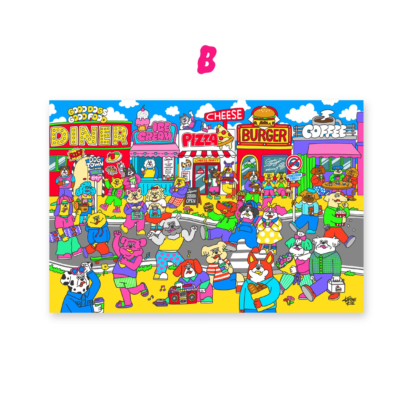 【販売開始：2026年10月1日〜】ポストカード「GOOD DOG GOOD FOOD」