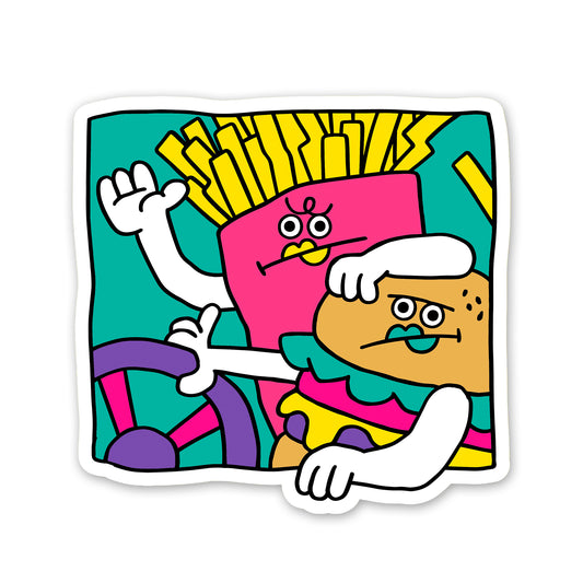 ステッカー「Ham & P」（非耐水）