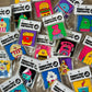 【10月17日 20:00〜】ステッカー「FUNNY POP PORTRAITS.」