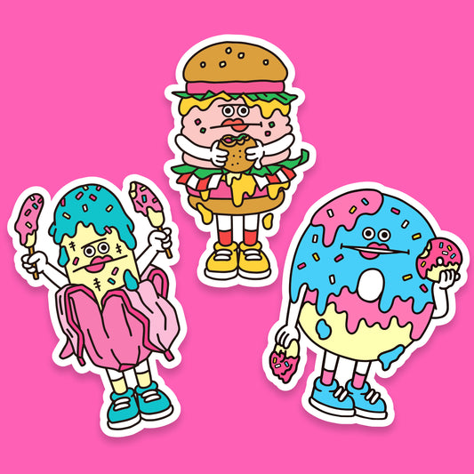 ステッカー「I'm delicious #2」(非耐水)