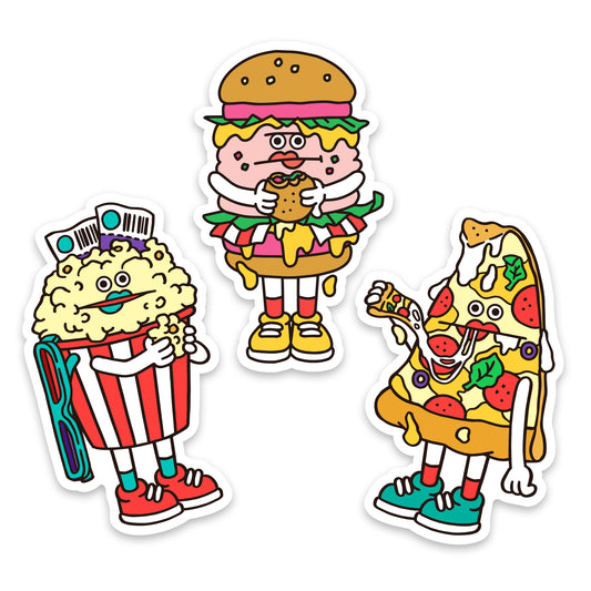 ステッカー「Junk POP Friends」（非耐水）