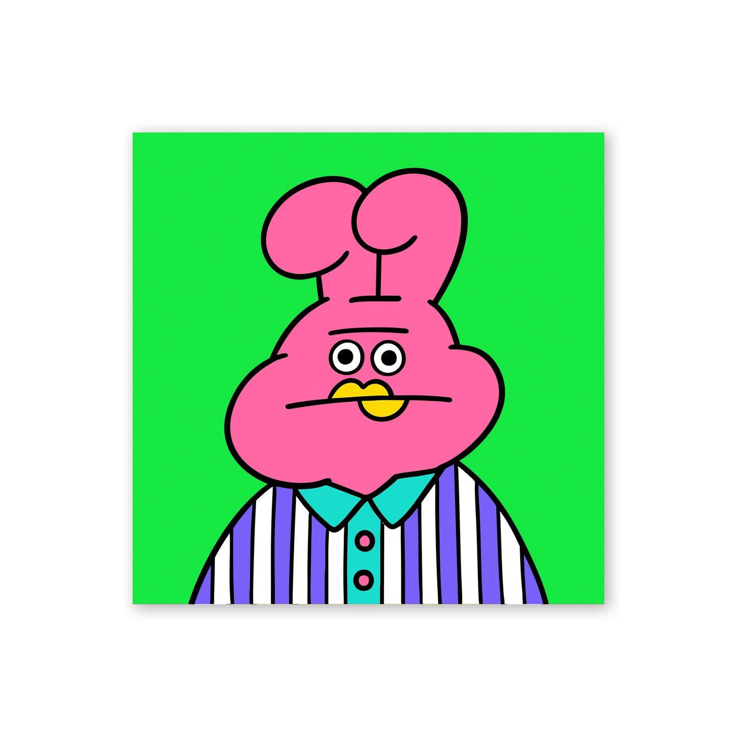 【10月17日 20:00〜】ステッカー「FUNNY POP PORTRAITS.」