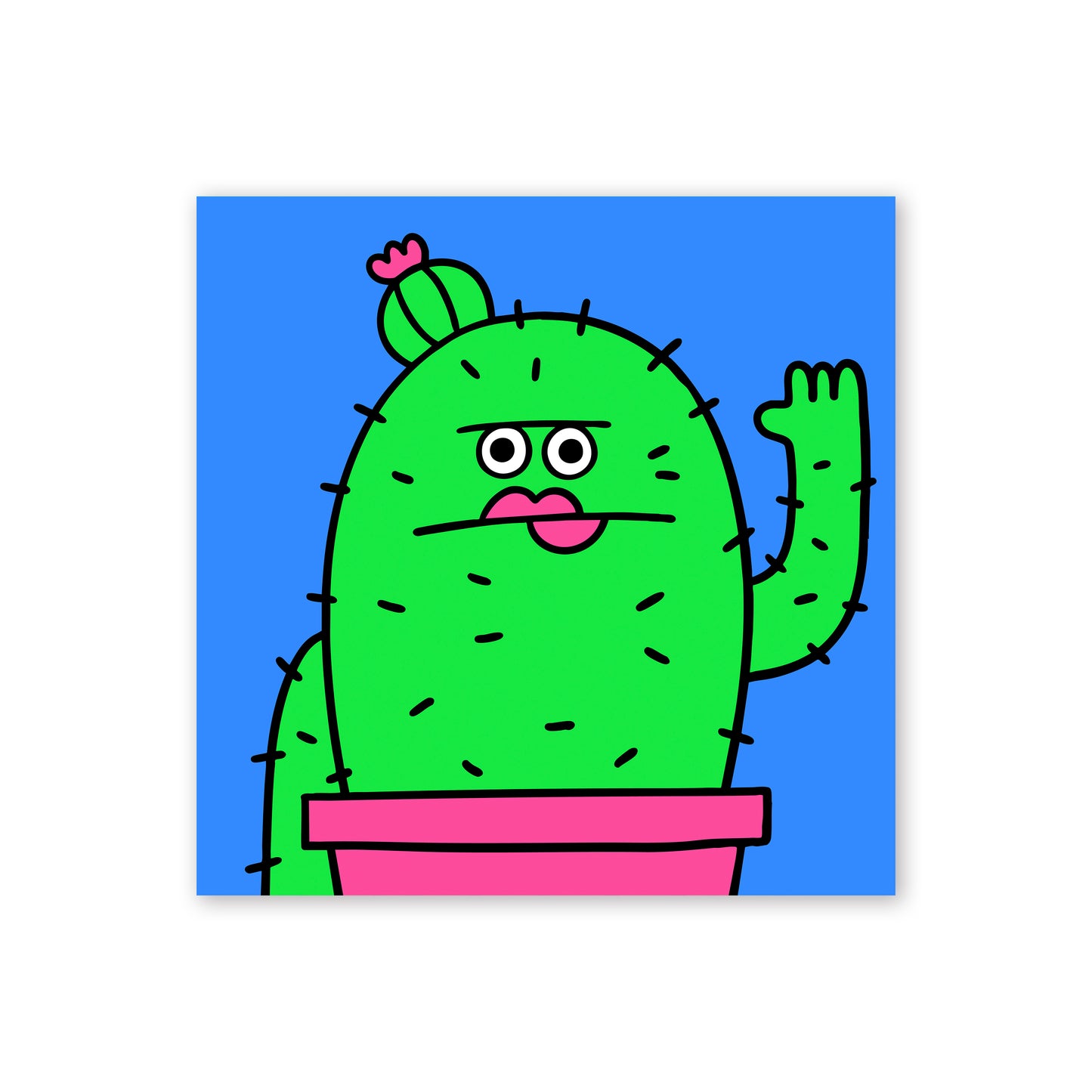 【10月17日 20:00〜】ステッカー「FUNNY POP PORTRAITS.」