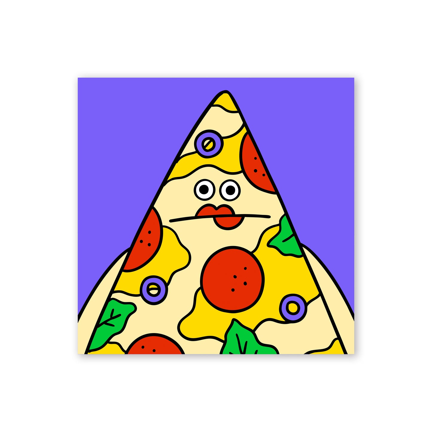 【10月17日 20:00〜】ステッカー「FUNNY POP PORTRAITS.」