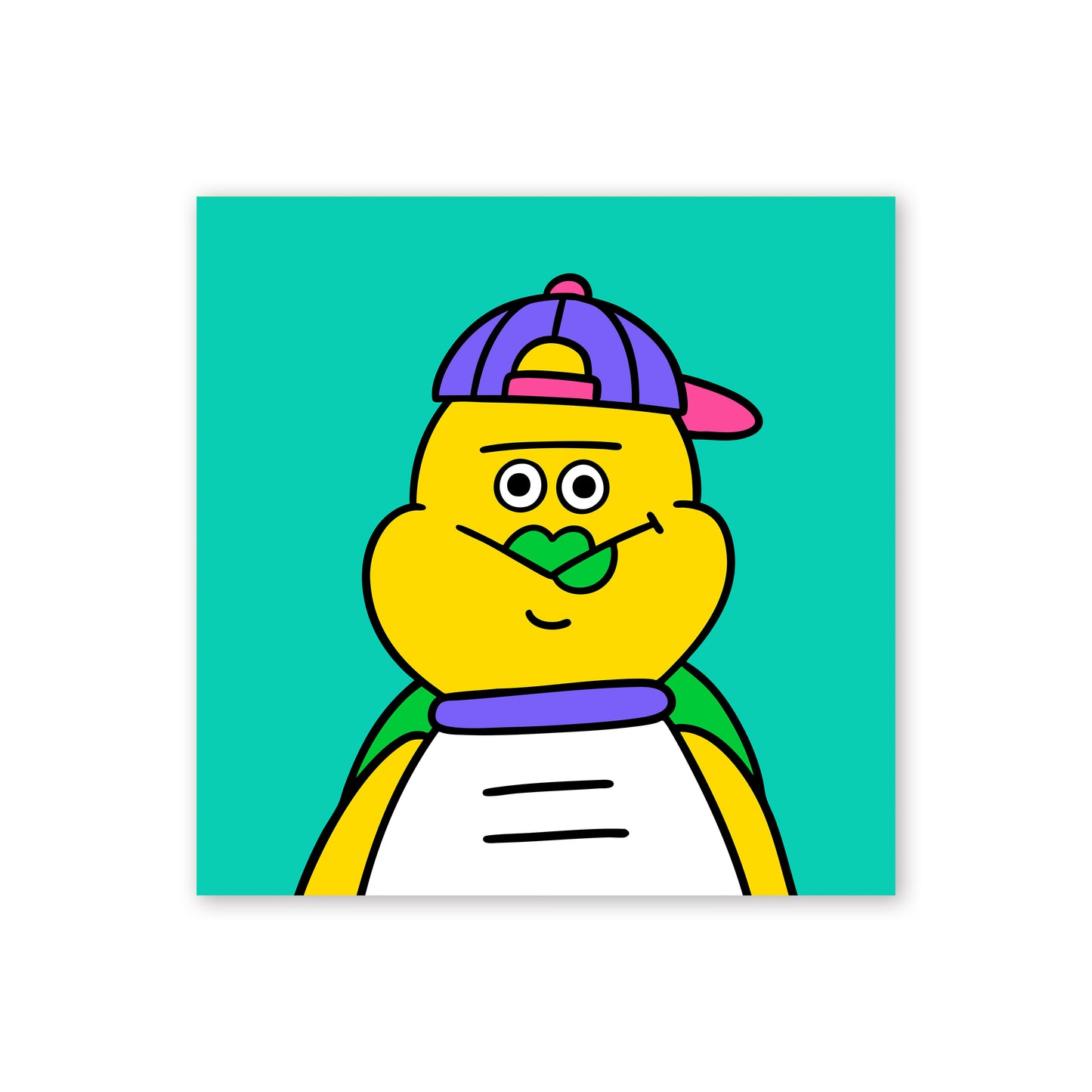 【10月17日 20:00〜】ステッカー「FUNNY POP PORTRAITS.」