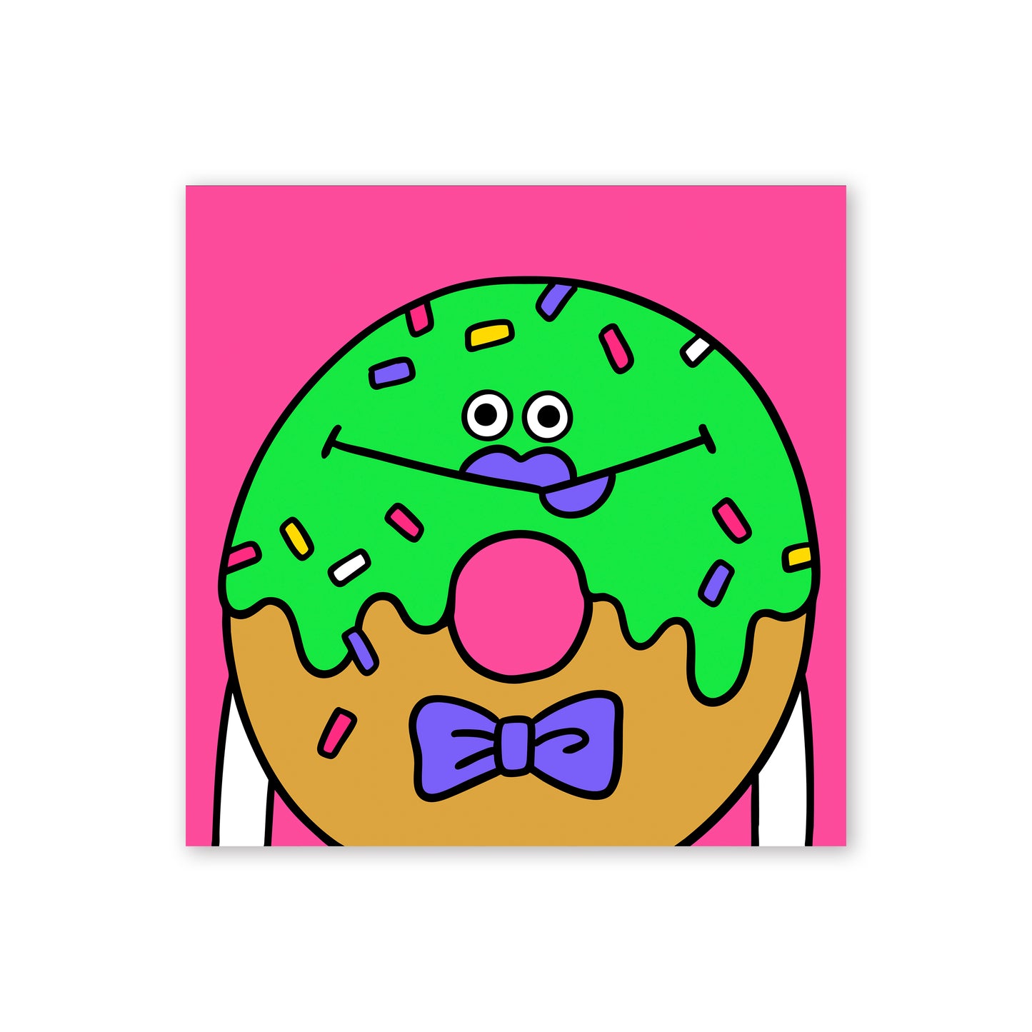 【10月17日 20:00〜】ステッカー「FUNNY POP PORTRAITS.」