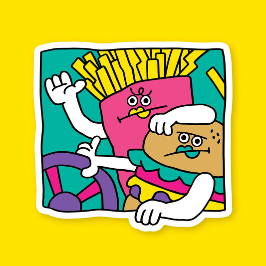 ステッカー「Ham & P」(非耐水)